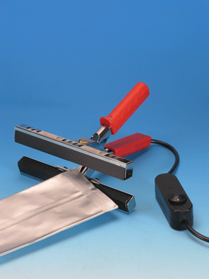 8" Portable Direct Heat Sealer - 15mm seal width (KF-200CS)