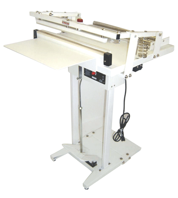 18" Foot Sealer with cutter and film roller