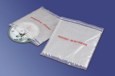 Show product details for 4 X 6 - Clear Reclosable Bubble Bags