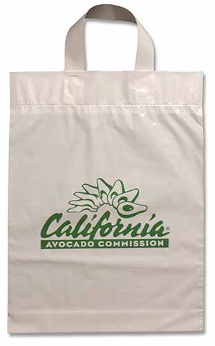 Printed loop handle bags