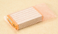 Pink Antistatic Bubble Bags with Lip & Tape